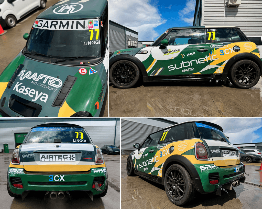 Krafted Motorsport Livery by Top Notch Signs Portsmouth