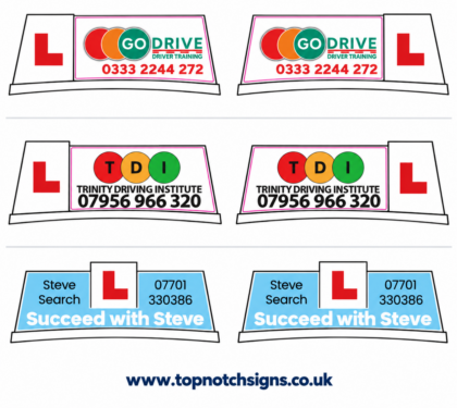 Driving School Roof Sign Collection